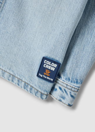 МАЛЬЧИКИ - Рубашка С Длинным Рукавом Для Мальчиков Light Blue 3-10 Лет