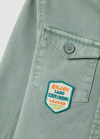 МАЛЬЧИКИ - Рубашка С Длинным Рукавом Для Мальчиков Lily Pad 3-10 Лет