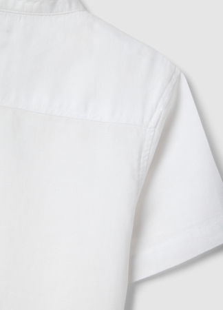 BAIETI - Camasa Maneca Scurta Cloud Dancer Baieti 3-10 Ani