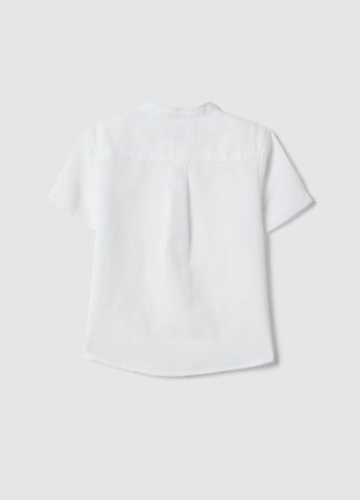 BAIETI - Camasa Maneca Scurta Cloud Dancer Baieti 3-10 Ani