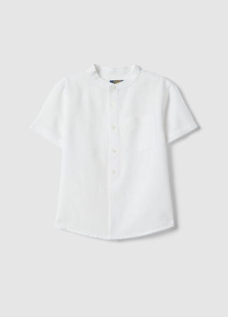 BAIETI - Camasa Maneca Scurta Cloud Dancer Baieti 3-10 Ani