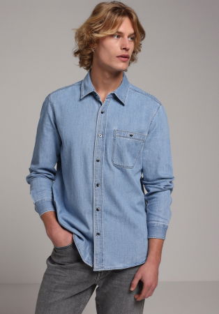 BARBATI - Camasa Albastra Barbati