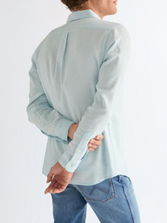 МУЖЧИНЫ - Мужская Рубашка Голубая Regular