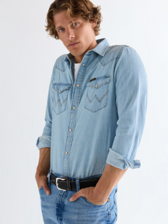 BARBATI - Camasa Mavi Regular Barbati