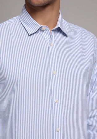 BARBATI - Camasa Mavi Regular Barbati