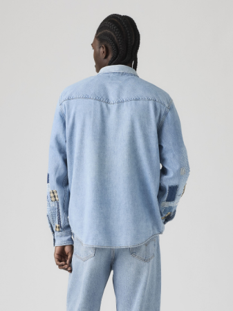 IMBRACAMINTE - Camasa Albastra Relaxed Barbati