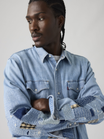 IMBRACAMINTE - Camasa Albastra Relaxed Barbati