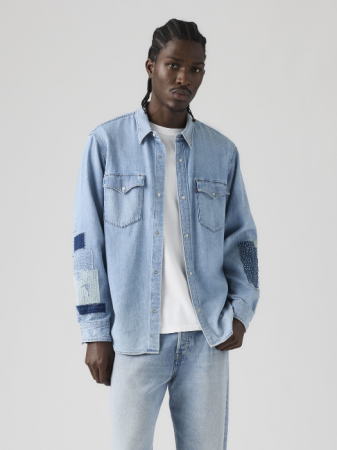 IMBRACAMINTE - Camasa Albastra Relaxed Barbati