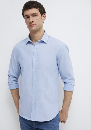BARBATI - Camasa Mavi Slim Barbati