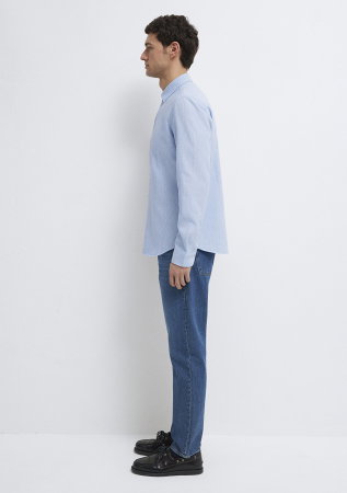 BARBATI - Camasa Mavi Slim Barbati