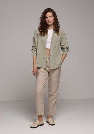 ЖЕНЩИНЫ - Женская Рубашка Хаки 