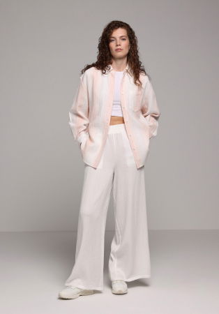 Рубашки - Женская Рубашка Оранжевая 