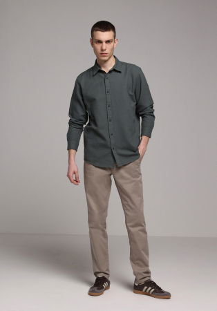 BARBATI - Camasa Haki Regular Barbati