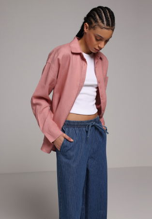 FEMEI - Camasa Roz Deschis Femei