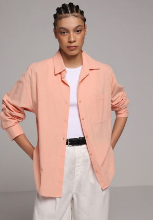 FEMEI - Camasa Piersic Femei