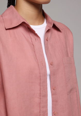 FEMEI - Camasa Roz Deschis Femei