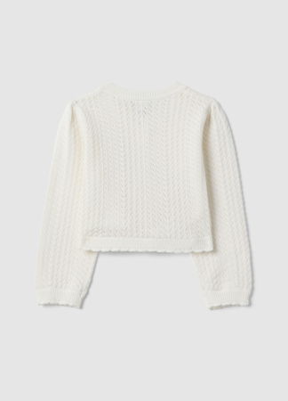 ДЕВОЧКИ - Кардиган Для Девочек Brilliant White 9-36 Месяцев