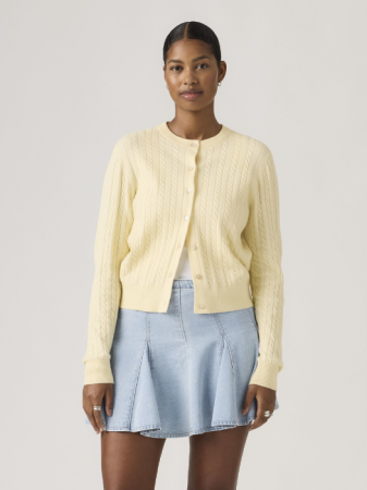 FEMEI - Cardigan Crem Standart Femei