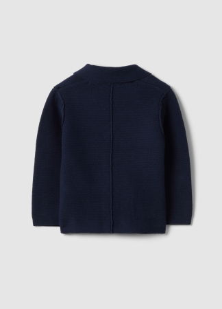 BAIETI - Cardigan Dark Blue Baieti 9-36 Luni