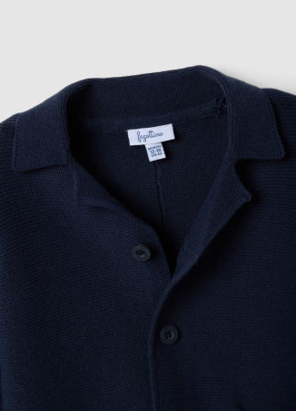 BAIETI - Cardigan Dark Blue Baieti 9-36 Luni