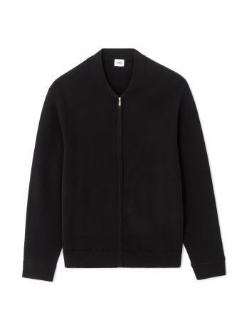 BARBATI - Cardigan Negru Regular Barbati