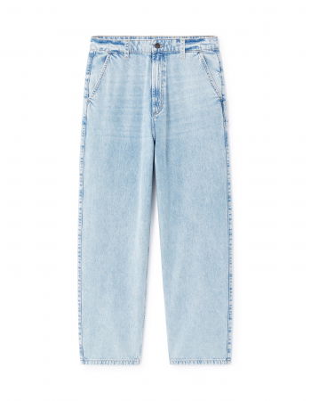 Baggy - Celio Blugi Albastri Deschisi Bottom Barbati