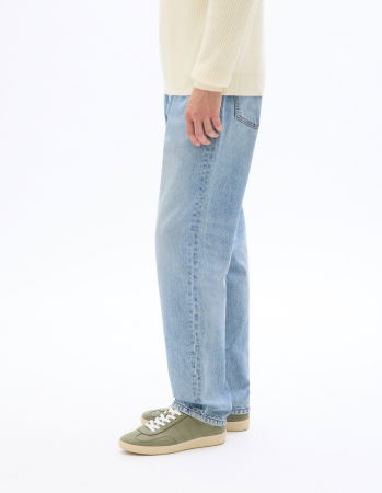 BARBATI - Celio Blugi Albastri Deschisi Bottom Loose Barbati