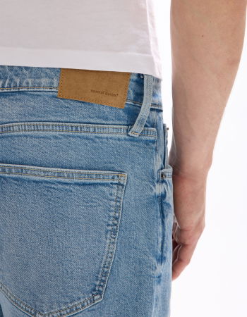 JEANS - Celio Blugi Albastri Bottom Loose Barbati