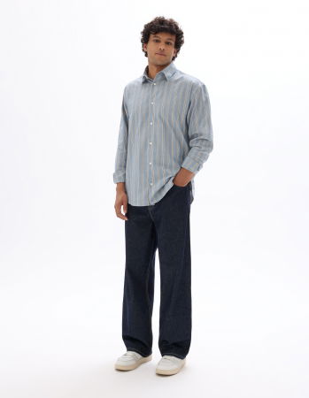 Baggy - Celio Blugi Indigo Bottom Baggy Barbati