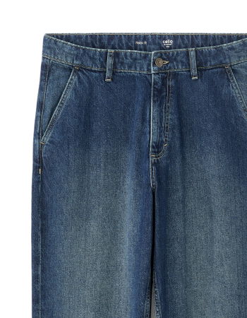 Celio Blugi Albastri Bottom Barbati [6]