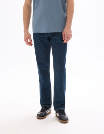 JEANS - Celio Blugi Navy C15 Straight Barbati