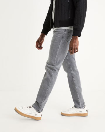 Straight - Celio Blugi Gri Deschis C15 Straight Barbati