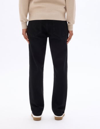 Straight - Celio Blugi Negri Bottom Straight Barbati