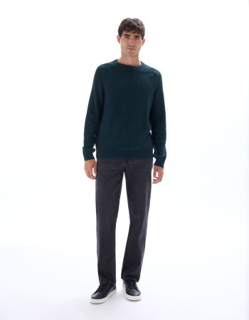 JEANS - Celio Blugi Negri Bottom Barbati