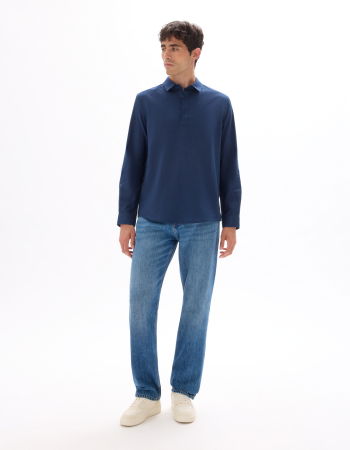 Baggy - Celio Blugi Albastri Bottom Barbati