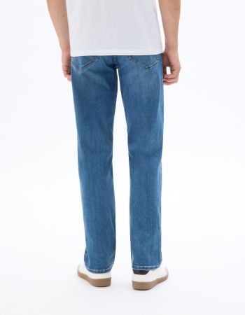 BARBATI - Celio Blugi Albastri Bottom Straight Barbati