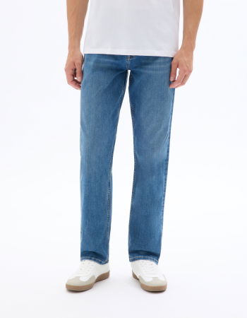 JEANS - Celio Blugi Albastri Bottom Straight Barbati