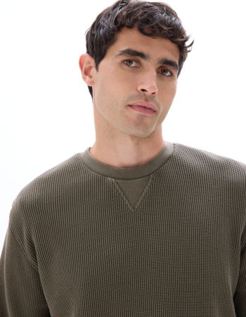 BARBATI - Celio Bluza Gri Inchis  Barbati