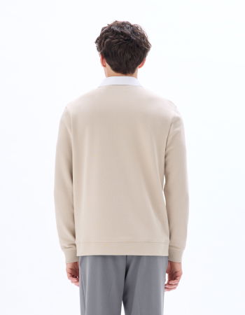 BARBATI - Celio Bluza Bej  Barbati