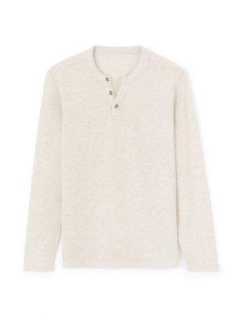 Футболки и Поло - Celio Мужской Свитшот Кремовый Straight