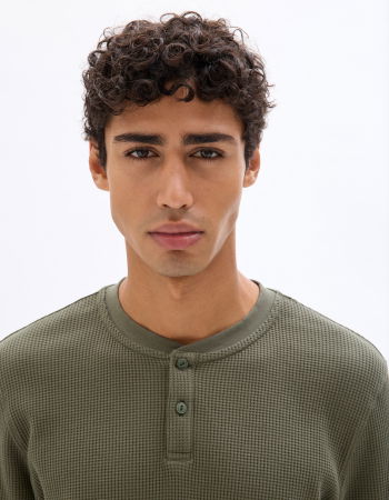 Celio Bluza Khaki  Barbati [3]