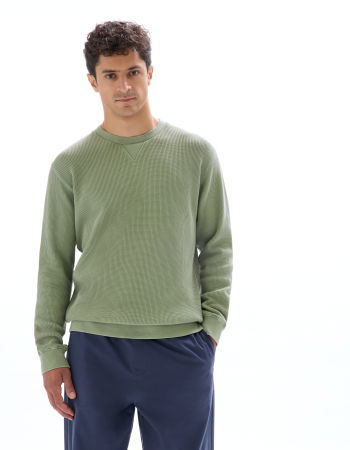 BARBATI - Celio Bluza Verde  Barbati
