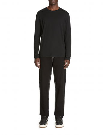 Футболки и Поло - Celio Мужской Свитшот Чёрный Straight