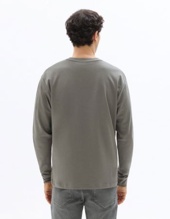 BARBATI - Celio Bluza Gri Inchis Oversize Barbati