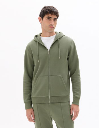 МУЖЧИНЫ - Celio Мужской Свитшот Зелёный Regular