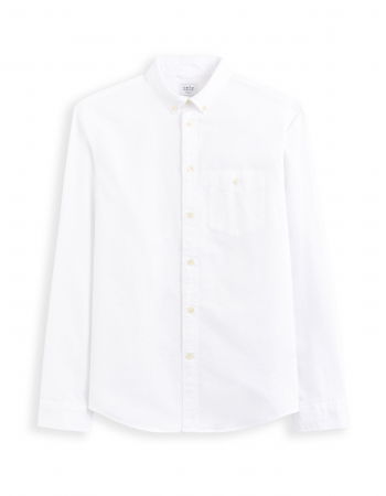 Celio Мужская Рубашка Белая Regular [5]