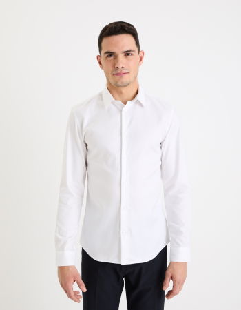 Camasi - Celio Camasa Alba Slim Barbati