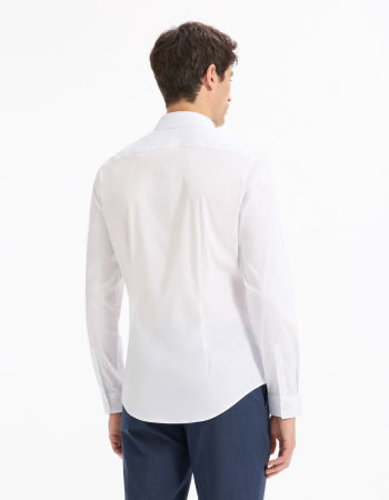 BARBATI - Celio Camasa Alba Slim Barbati