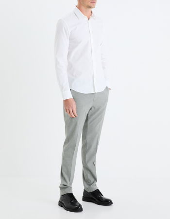 Camasi - Celio Camasa Alba Slim Barbati
