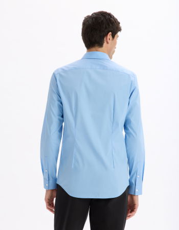 Celio Рубашка Blue 01 Slim [2]